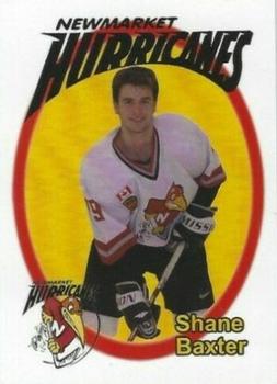 2004-05 Newmarket Hurricanes (OPJHL) #NNO Shane Baxter Front