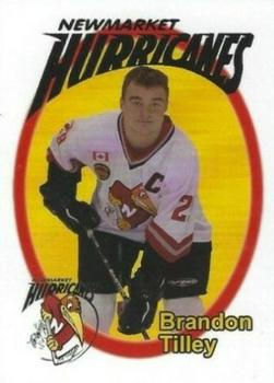 2004-05 Newmarket Hurricanes (OPJHL) #NNO Brandon Tilley Front