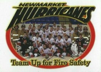 2004-05 Newmarket Hurricanes (OPJHL) #NNO Header Card Front