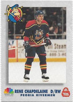 1995-96 Multi-Ad Peoria Rivermen (IHL) #NNO Rene Chapdelaine Front