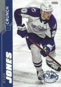 2021-22 Choice Syracuse Crunch (AHL) #14 Ryan Jones Front