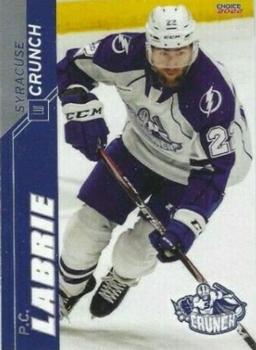 2021-22 Choice Syracuse Crunch (AHL) #16 Pierre-Cedric Labrie Front