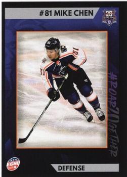 2021-22 Reading Royals (ECHL) #4 Mike Chen Front
