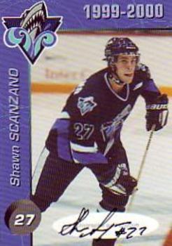 1999-00 Cartes, Timbres et Monnaies Sainte-Foy Rimouski Oceanic (QMJHL) Autographs #15 Shawn Scanzano Front