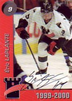 1999-00 Cartes, Timbres et Monnaies Sainte-Foy Quebec Remparts (QMJHL) Autographs #6 Eric Laplante Front
