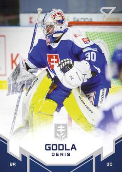 2022 SportZoo Hokejové Slovensko #2 Denis Godla Front