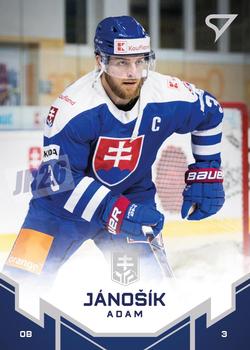2022 SportZoo Hokejové Slovensko #14 Adam Janosik Front