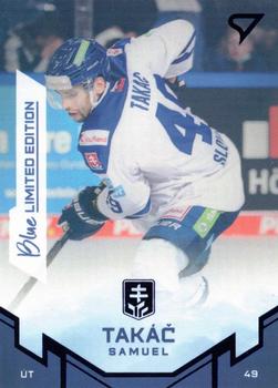 2022 SportZoo Hokejové Slovensko - Blue #53 Samuel Takac Front