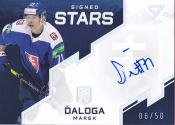 2022 SportZoo Hokejové Slovensko - Signed Stars #SS-DA Marek Daloga Front