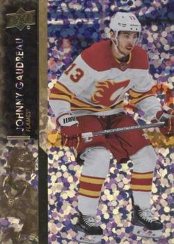 2021-22 Upper Deck - Speckled Rainbow Foil #27 Johnny Gaudreau Front
