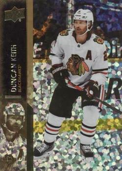 2021-22 Upper Deck - Speckled Rainbow Foil #40 Duncan Keith Front