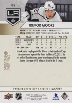 2021-22 Upper Deck - Speckled Rainbow Foil #85 Trevor Moore Back
