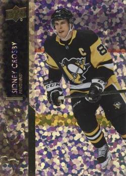 2021-22 Upper Deck - Speckled Rainbow Foil #141 Sidney Crosby Front