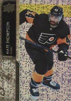 2021-22 Upper Deck - Speckled Rainbow Foil #615 Nate Thompson Front