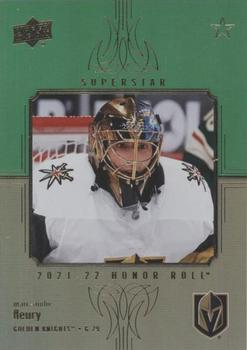 2021-22 Upper Deck - Honor Roll Rainbow Green #HR-8 Marc-Andre Fleury Front