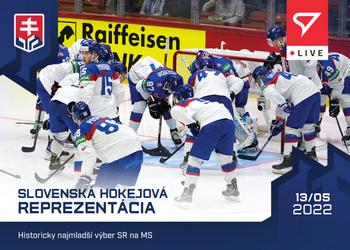 2022 SportZoo Live Hockey Slovakia #L-01 Slovenska hokejova reprezentacia Front