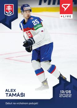2022 SportZoo Live Hockey Slovakia #L-03 Alex Tamasi Front