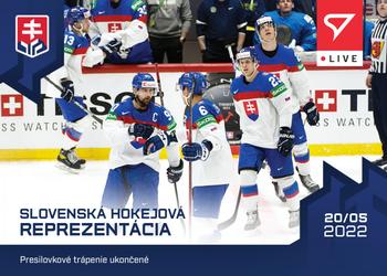 2022 SportZoo Live Hockey Slovakia #L-12 Slovenska hokejova reprezentacia Front