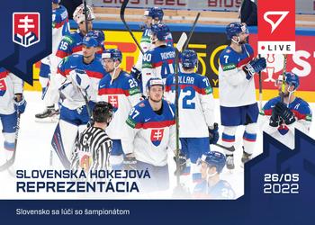 2022 SportZoo Live Hockey Slovakia #L-18 Slovenska hokejova reprezentacia Front