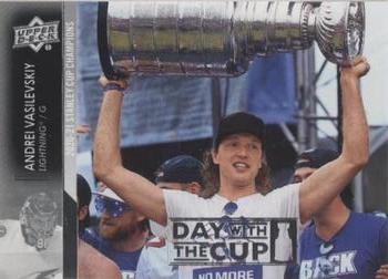 2021-22 Upper Deck - Day With The Cup #DC-1 Andrei Vasilevskiy Front