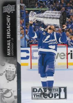 2021-22 Upper Deck - Day With The Cup #DC-5 Mikhail Sergachev Front