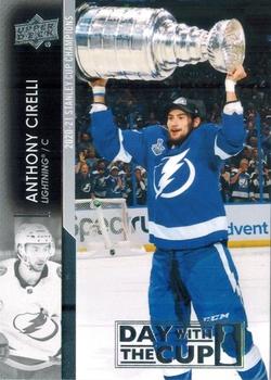 2021-22 Upper Deck - Day With The Cup #DWTC-10 Anthony Cirelli Front