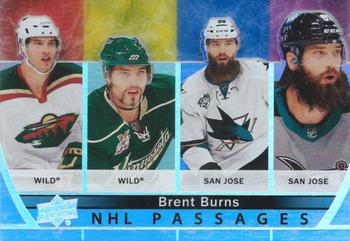 2021-22 Upper Deck - NHL Passages #PA-3 Brent Burns Front