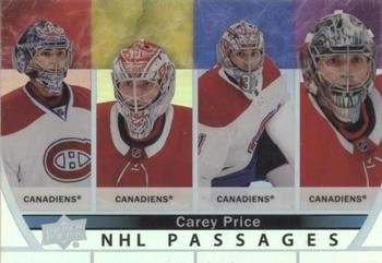 2021-22 Upper Deck - NHL Passages #PA-4 Carey Price Front