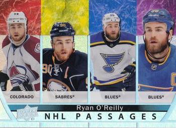2021-22 Upper Deck - NHL Passages #PA-11 Ryan O'Reilly Front