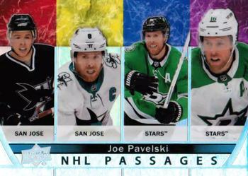 2021-22 Upper Deck - NHL Passages #PA-18 Joe Pavelski Front