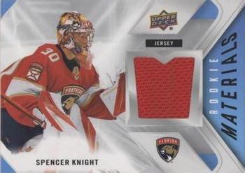 2021-22 Upper Deck - Rookie Materials #RM-SK Spencer Knight Front