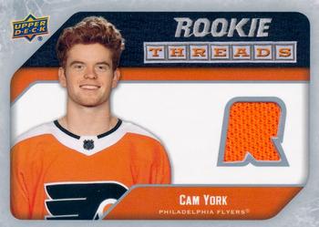 2021-22 Upper Deck - Rookie Threads Retro #RT-CY Cam York Front