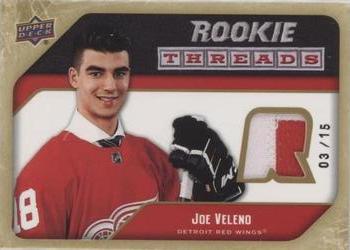 2021-22 Upper Deck - Rookie Threads Retro Patch #RT-JV Joe Veleno Front