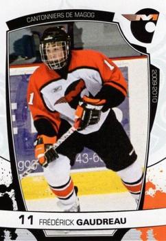 2009-10 Extreme Magog Cantonniers (QMAAA) #6 Frederick Gaudreau Front