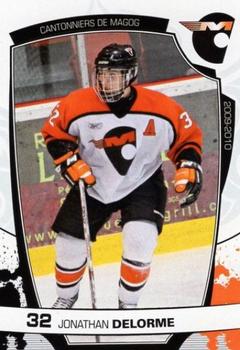 2009-10 Extreme Magog Cantonniers (QMAAA) #16 Jonathan Delorme Front