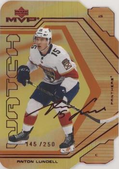 2021-22 Upper Deck - 2021-22 MVP Update Colors and Contours #110 Anton Lundell Front