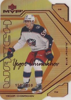 2021-22 Upper Deck - 2021-22 MVP Update Colors and Contours #123 Yegor Chinakhov Front