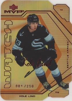2021-22 Upper Deck - 2021-22 MVP Update Colors and Contours #134 Kole Lind Front