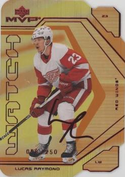 2021-22 Upper Deck - 2021-22 MVP Update Colors and Contours #101 Lucas Raymond Front