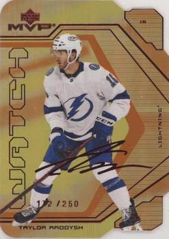 2021-22 Upper Deck - 2021-22 MVP Update Colors and Contours #105 Taylor Raddysh Front