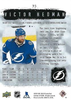 2020-21 SP Authentic - 2000-01 Retro #R3 Victor Hedman Back