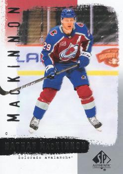 2020-21 SP Authentic - 2000-01 Retro #R94 Nathan MacKinnon Front