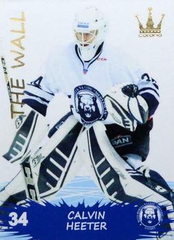 2015-16 Corona KHL The Wall (unlicensed) #34 Calvin Heeter Front