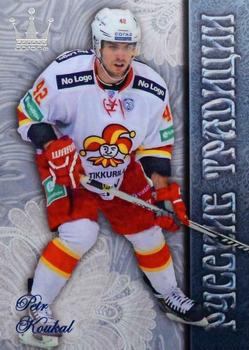 2014-15 Corona KHL Russian Traditions (unlicensed) #63 Petr Koukal Front