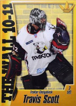 2010-11 Corona KHL The Wall Series 1 (unlicensed) #2-21 Travis Scott Front