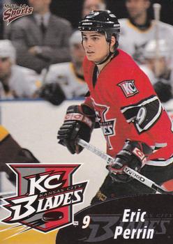1999-00 Multi-Ad Kansas City Blades (IHL) #13 Eric Perrin Front