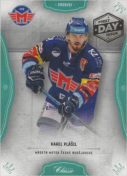 2020-21 OFS Classic Série I - First Day Issue #188 Karel Plasil Front
