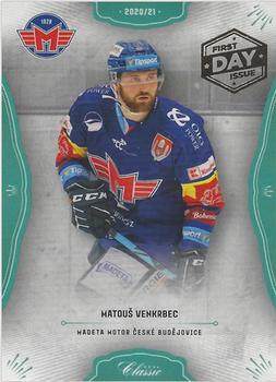 2020-21 OFS Classic Série I - First Day Issue #193 Matous Venkrbec Front