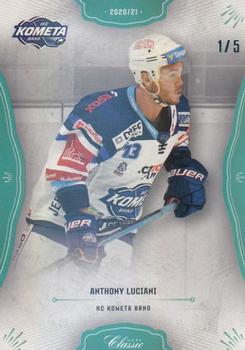 2020-21 OFS Classic Série II - Blue Neon #309 Anthony Luciani Front
