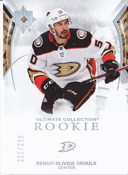2021-22 Upper Deck Ultimate Collection #106 Benoit-Olivier Groulx Front